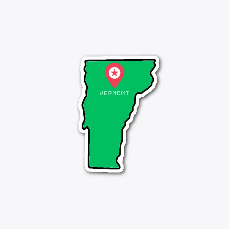 Vermont Green Sticker - Limited Time